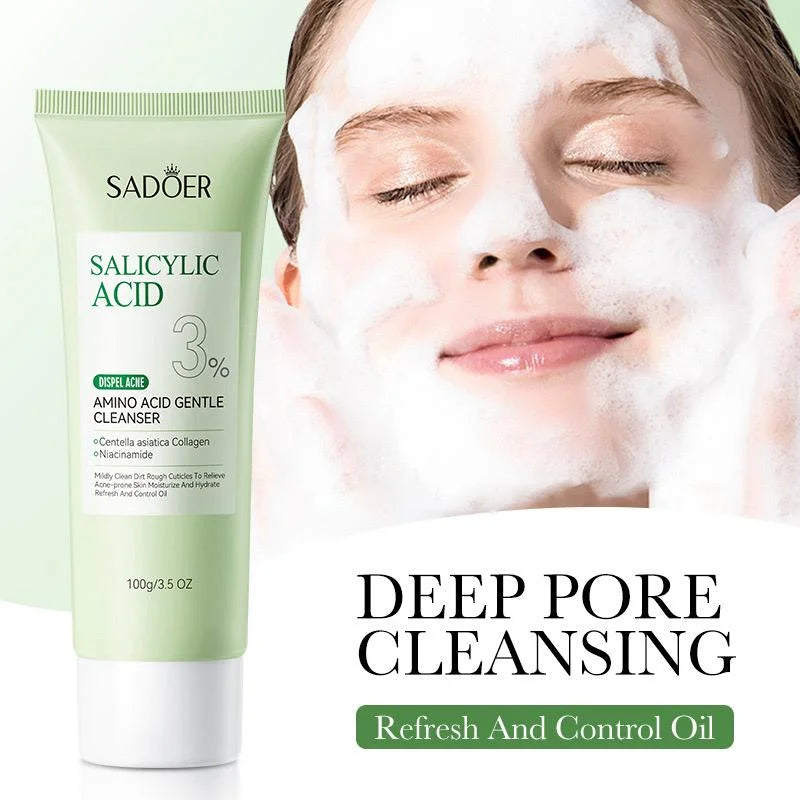SADOER 3% Salicylic Acid Amino Acid Gentle Cleanser ( The Savings Spot Sale )