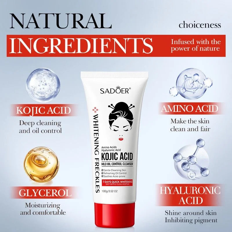 SADOER Kojic Acid Mild Oil Control Cleanser ( The Savings Spot Sale )