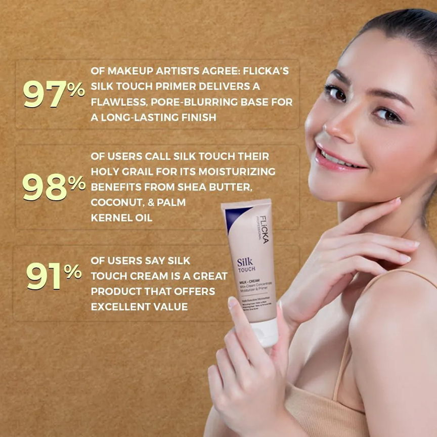 Flicka Silk Touch l Concentrate - Primer and Moisturizer