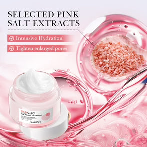 SADOER Himalayan Pink Salt Moisturizing Pore Firming Face Cream - 50g