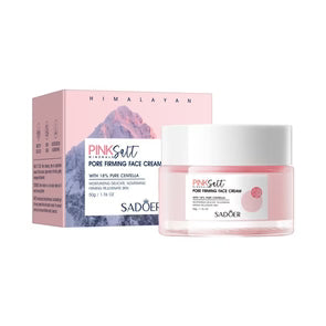 SADOER Himalayan Pink Salt Moisturizing Pore Firming Face Cream - 50g
